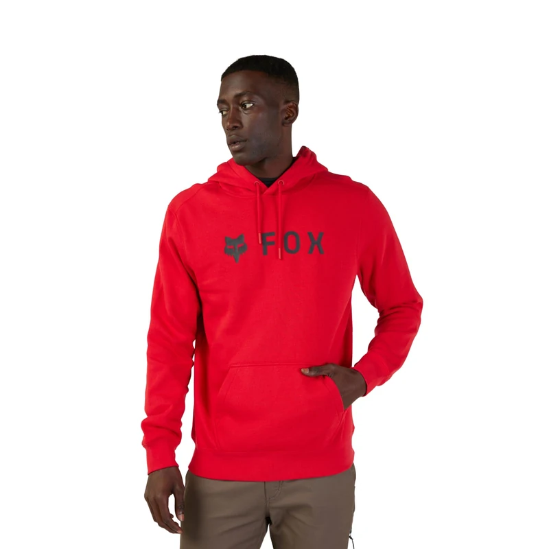 Fox Racing Men's Absolute Fleece PO, Flame Red, L