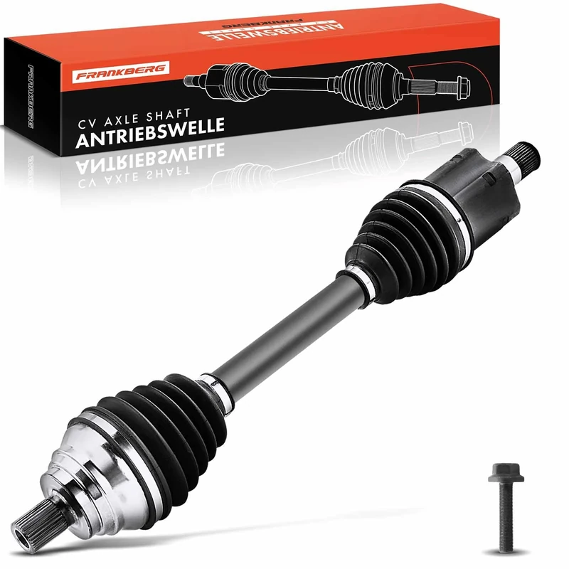 Frankberg Joint Kit Drive Shaft CV Joint Kit Automatic Transmission Mitout ABS Ring Front Axle Left Compatible with Superb III 3V3 Superb III Estate 3V5 Passa.t 3G2 CB2 Replace# 3Q0407271AH