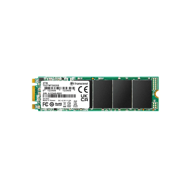 Transcend MTS825S 2TB SATA III 6Gb/s SSD, Read/Write up to 550/460 MB/s with 3D NAND Flash TS2TMTS825S