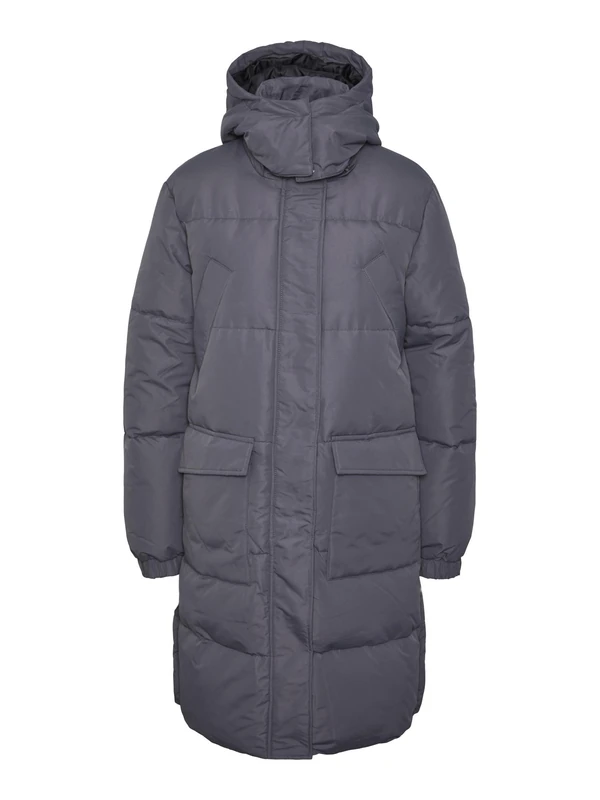 Bestseller A/S Women's Pcjelana Puffer Jacket Coat, Magnet, M