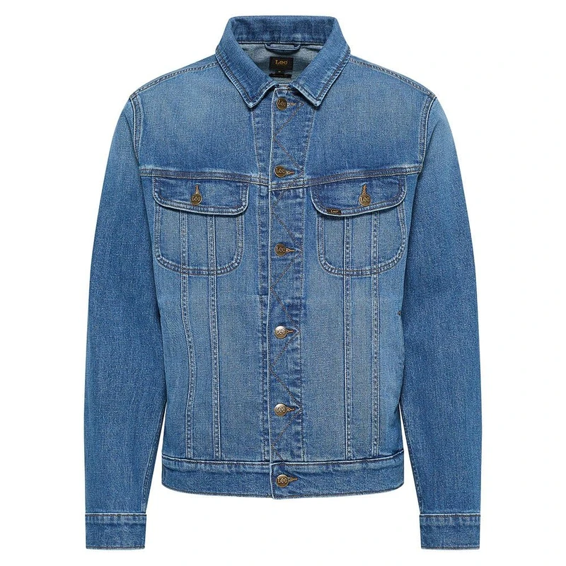 Lee Mens Rider Denim Jacket, Planet Waves, S UK - Image 1