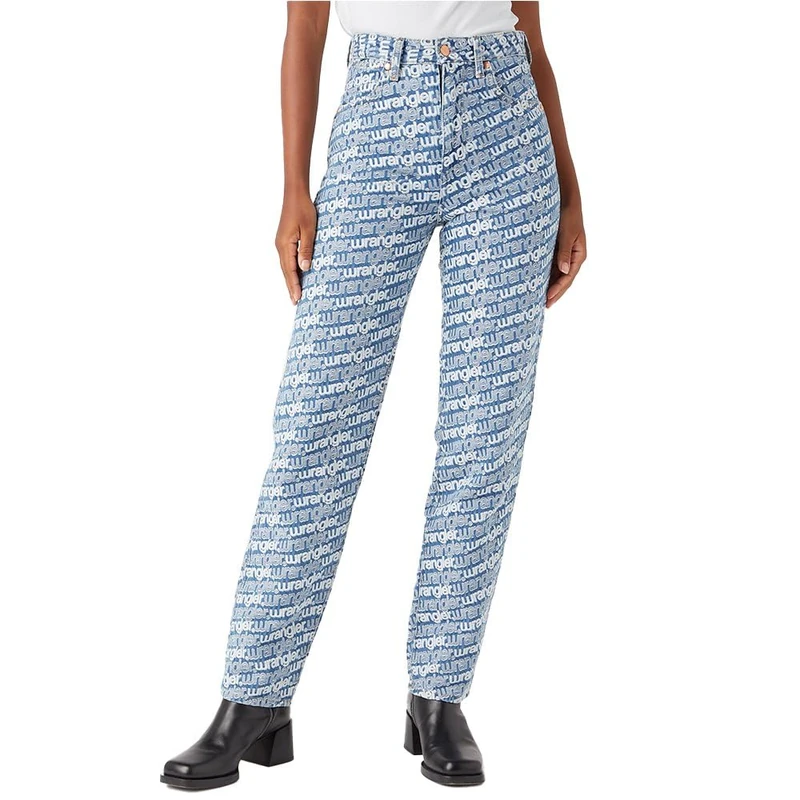 Wrangler Women's MOM Straight Jeans, MR WRANGLER,