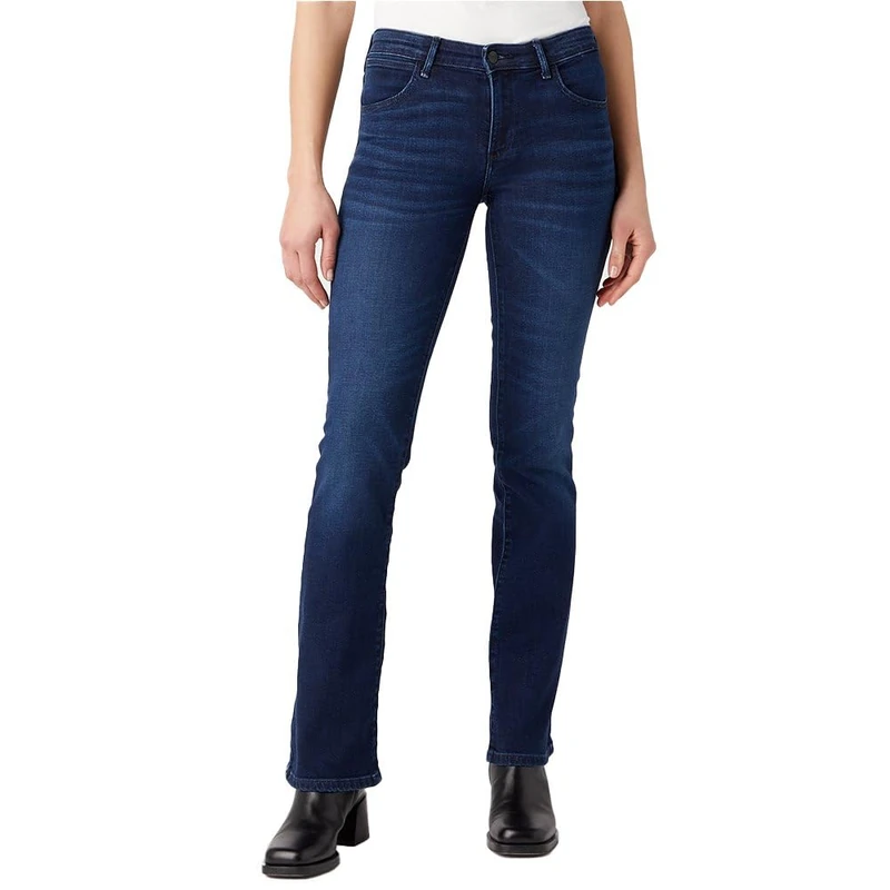 Wrangler Women's Bootcut Jeans, Nightshade, 26W / 32L