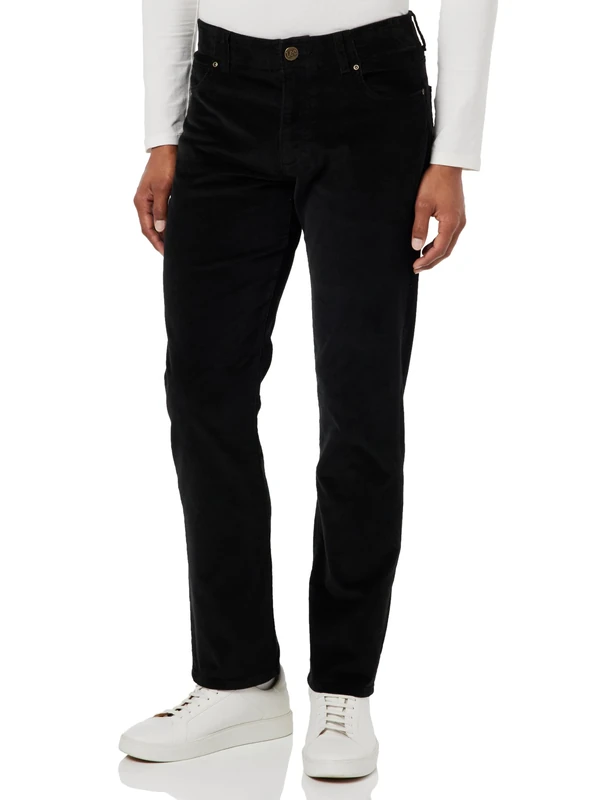 Lee Herren Straight Fit Mvp Jeans, Black Denim Black, 34W / 34L