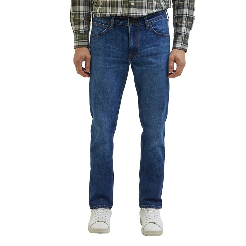 Lee Men's-Jeans Daren, Reißverschluss, Regular Straight Fit, Straight Leg