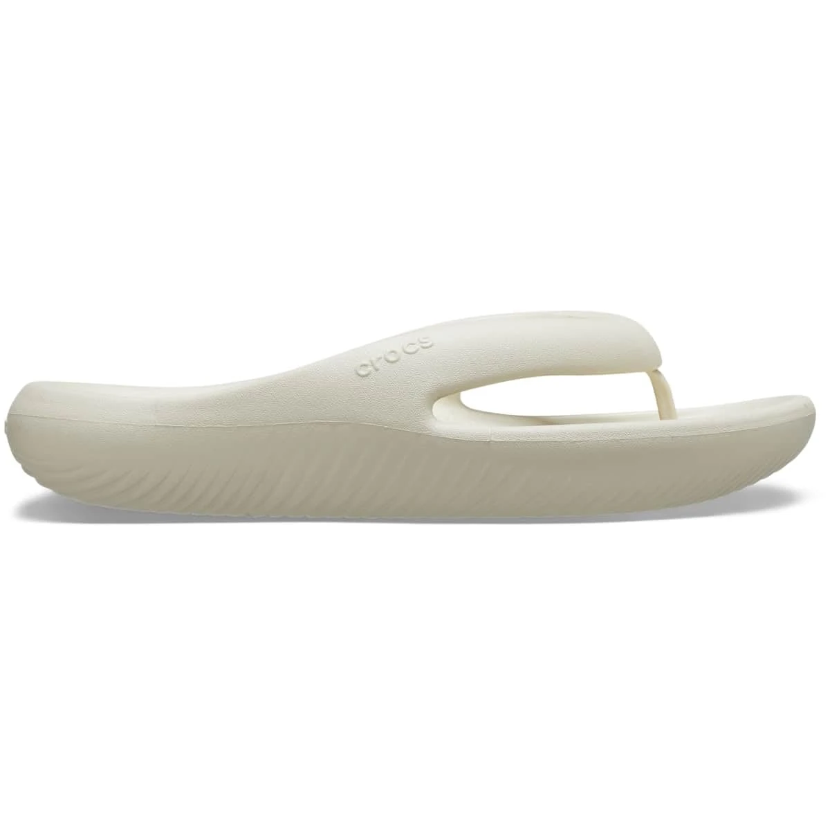 Crocs Mellow Recovery Flip Bone Size 2 UK Men/ 3 UK Women