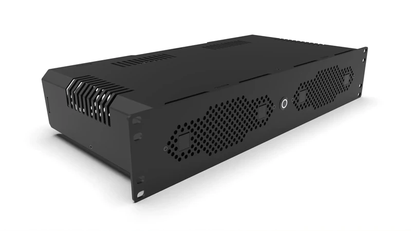 19 inch Mini-ITX Case 2U Rack Mount Short Depth
