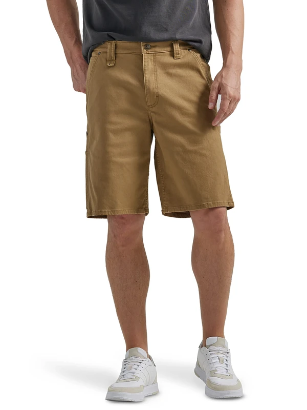 Lee Men's Legendary Workwear Carpenter Short, Dark Khaki, 34 - Image 1