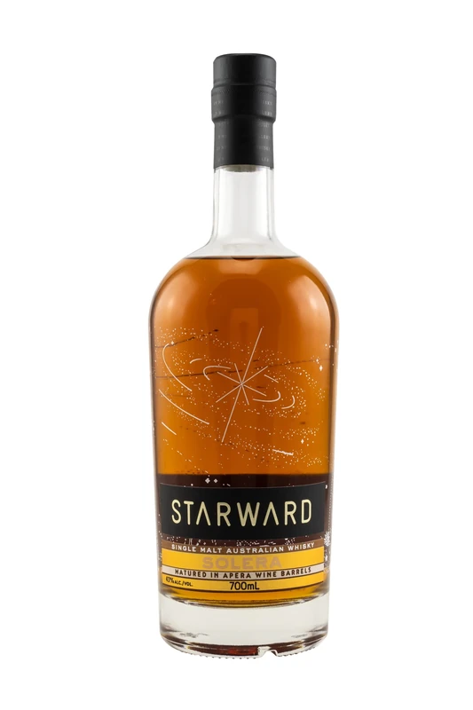 Starward | Solera Australian Whisky | 70cl | 43% alc. |Rich & well-balanced taste | Notes of jammy fruits & creme brûlée | Aged in Apera barrels| The Most Awarded Distillery of the Year 2022