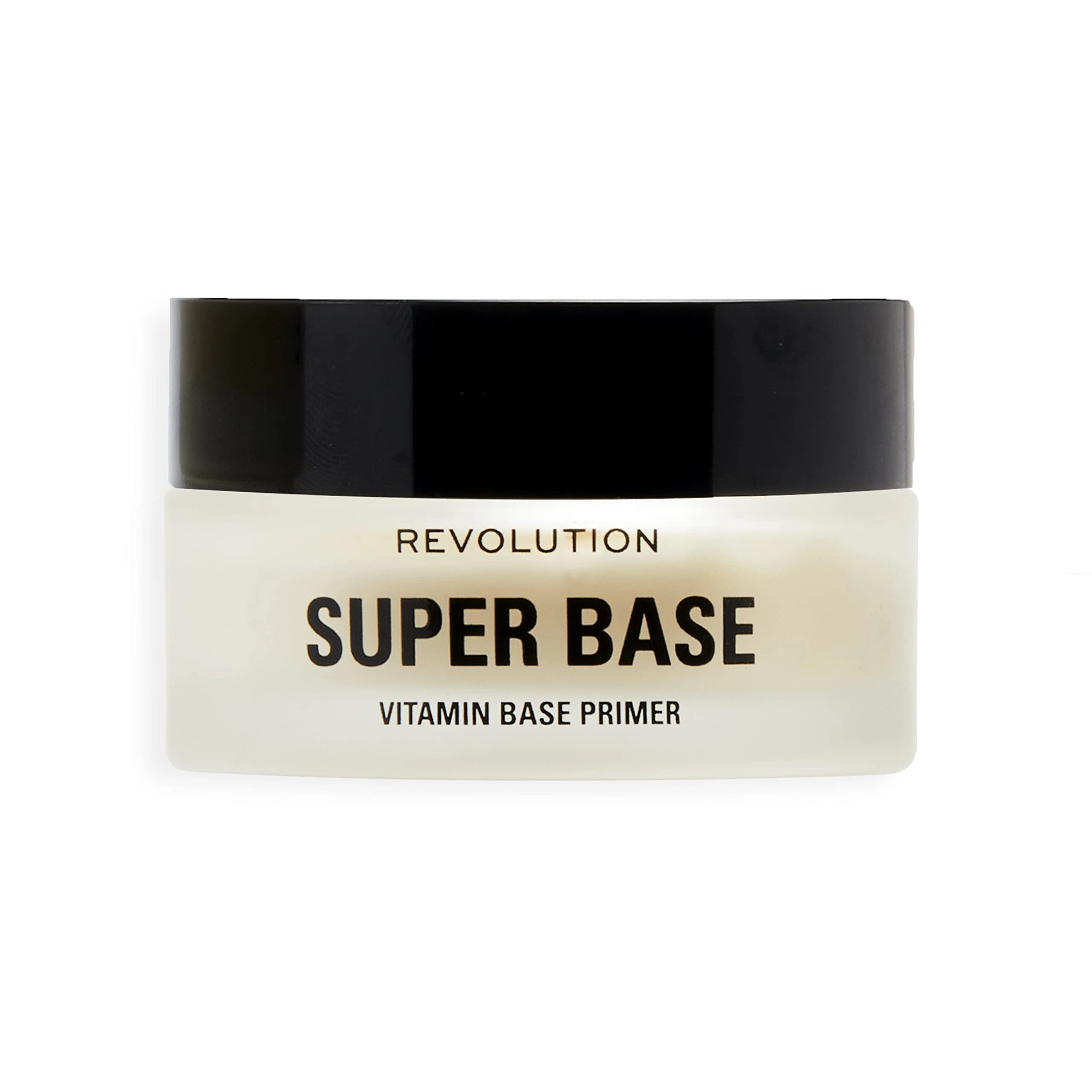 Makeup Revolution, Super Base Vitamin Balm, Hydrating Face Primer, Preps & Plumps Skin, Translucent Formula, Contains Vitamins, 25 ml