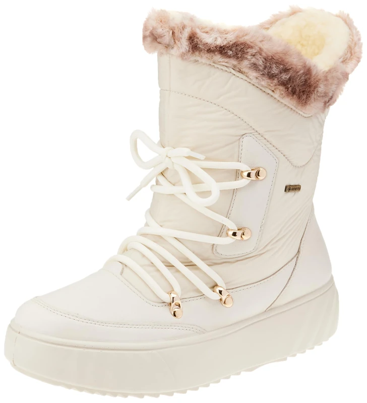 ara Women's Monaco-GTX Snow Boots, cream, 36.5 EU Weit
