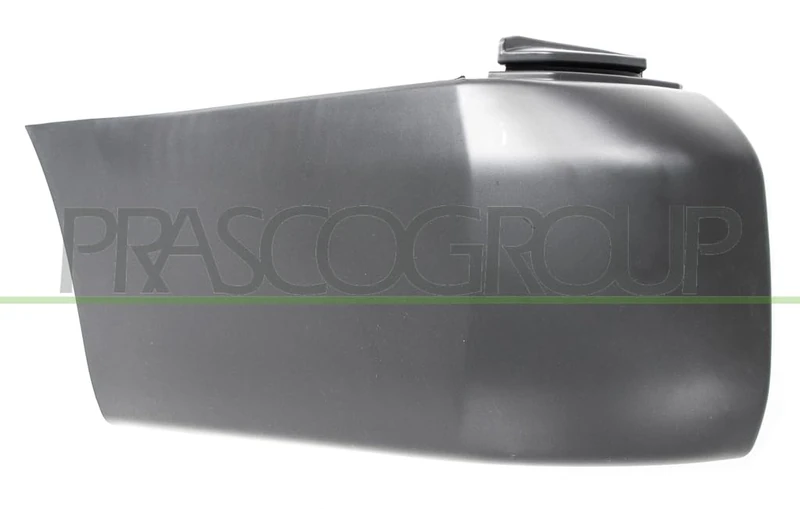 Bumper corner rear left black