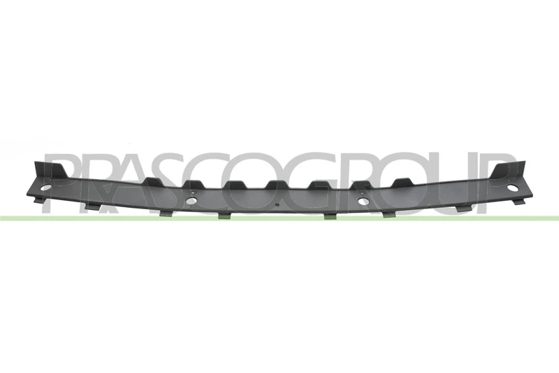 Spoiler centre front bumper black