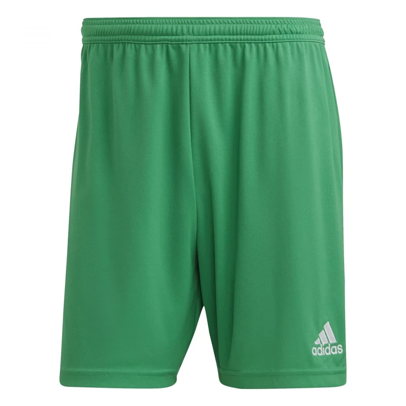 adidas Men's Entrada 22 Shorts - Team Green, L, Recycled AEROREADY