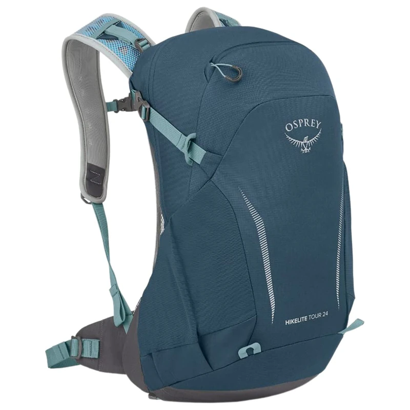 Osprey Unisex's Hikelite Tour Hiking Backpack, Muted Space Blue, OneSize - Image 1