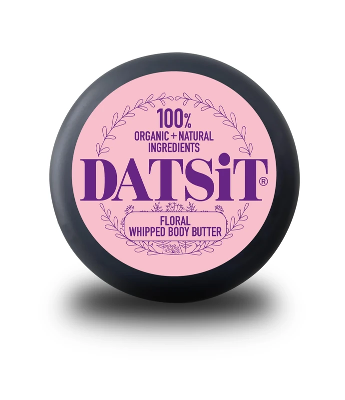 DATSIT - Organic Body Butter | Handmade | Vegan | Cruelty Free | No Preservatives | No Artificial Ingredients | FLORAL: Lavender & Rose - (150ml)
