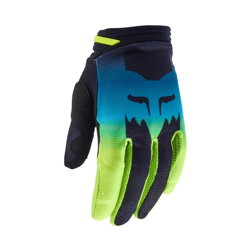 Fox Racing Ladies 180 Flora Motocross Glove, Black/Yellow, Small