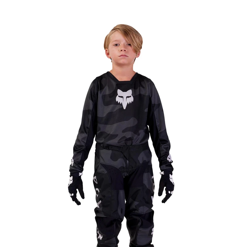 Fox Racing Bluffox Junior 180 BNKR Black Camo YXL Sweatshirt, XL