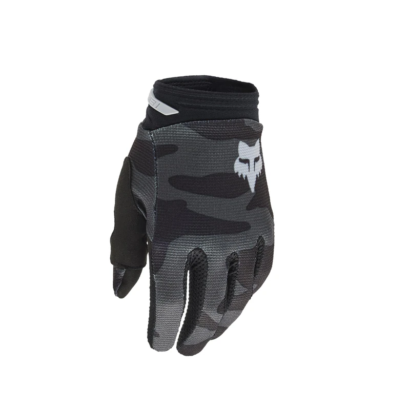 FOX JUNIOR 180 BNKR BLACK CAMO YS GLOVES