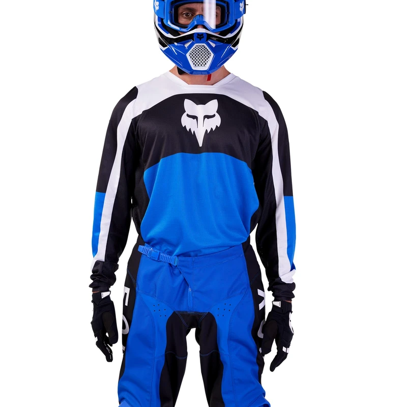 Fox Racing 180 Nitro Motocross Jersey, Blue, Medium
