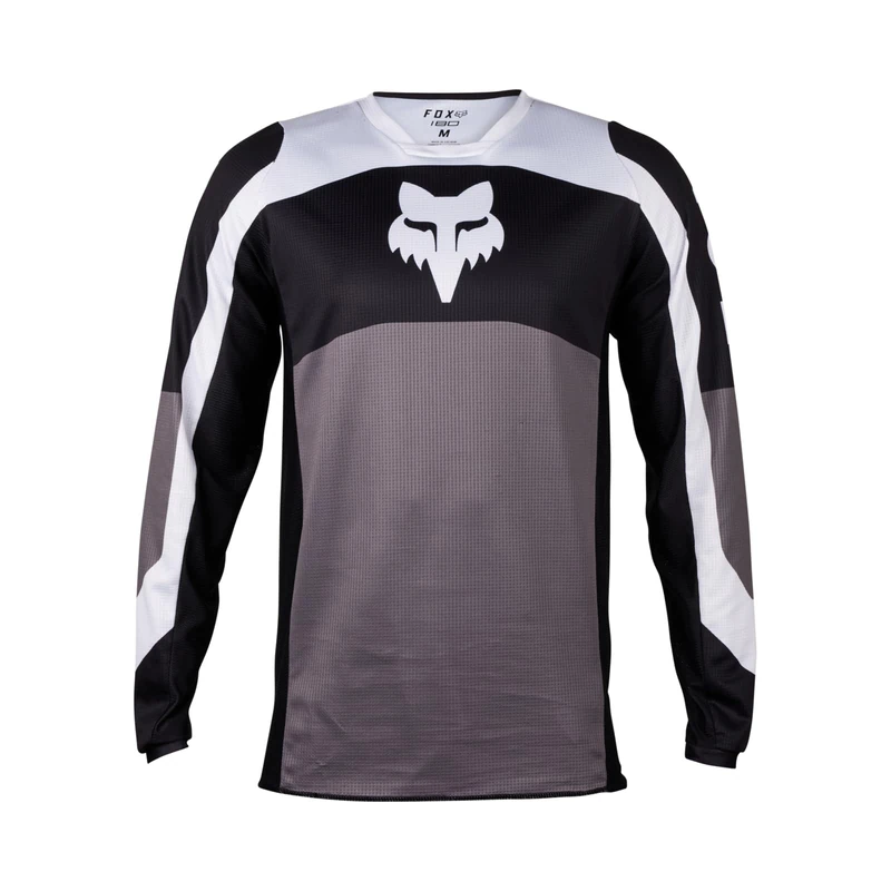 Fox Racing 180 Nitro Motocross Jersey, Black/Grey, XX-Large