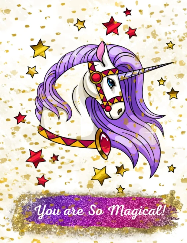 "Dazzling" Magic Unicorn Sketch Book for Girls, Teens, Kids & Toddlers! Cute Unicorn Sketchbook, Paperback Drawing Pad, Blank Paper Art Notebook: ... Glittery, Professional Design, Premium Cover!