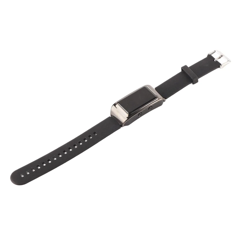 Camera Wristband, Noise Reduction Digital Voice Activated Recorder Watch, HD Sound Recording Device Sweat Proof Video Recorder Bracelet, 1920 X 1080 Image OTG Connection (16G) - Image 1