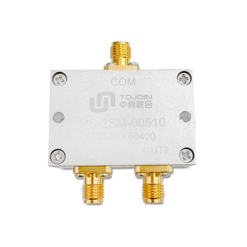 TOJOIN Passive Power Splitter 2 way for SMA Connectors Coaxial Cable 0.005-1GHz RF Power Divider for Microwave Measurements Splitter/Antenna System Corrosion Resistant (PS-2SM-00510)