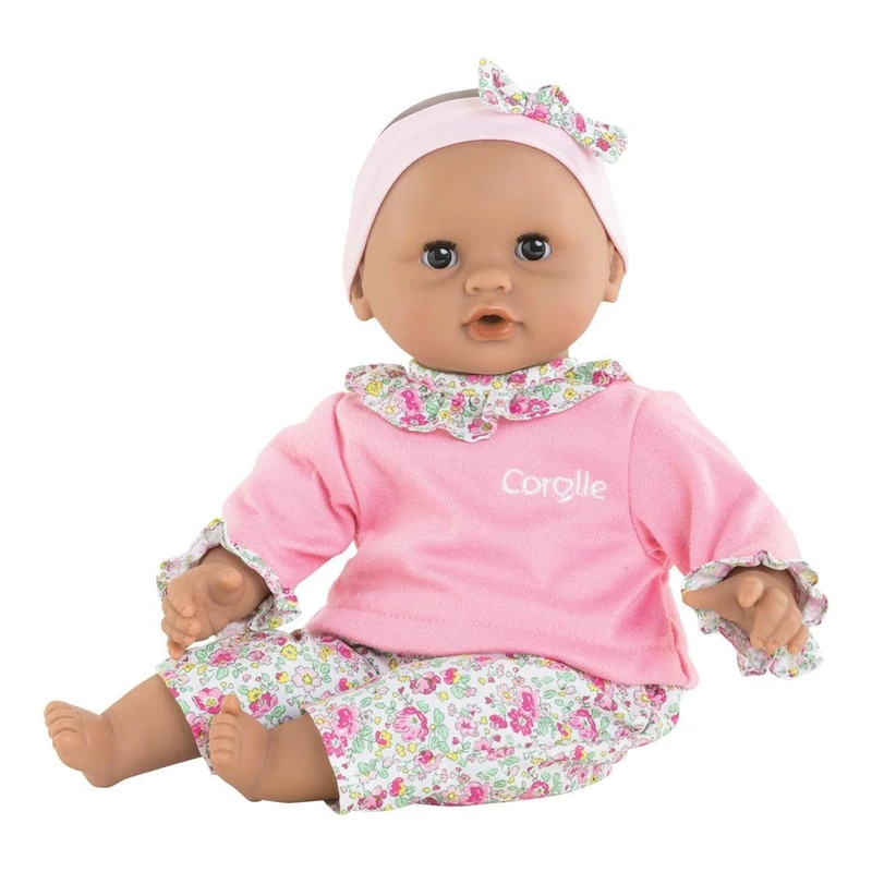 Corolle Calin Maria Soft Body Doll with Sleeping Eyes, Removable Headband, Vanilla Fragrance, 30 cm, Keeps Thumb in Mouth, from 18 Months