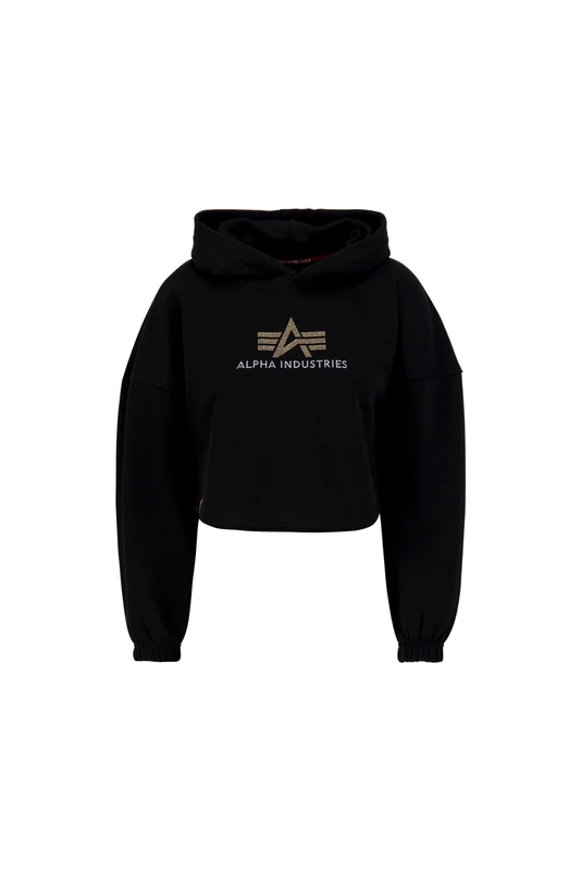 Alpha Industries Crystal COS Hoodie for Ladies Black