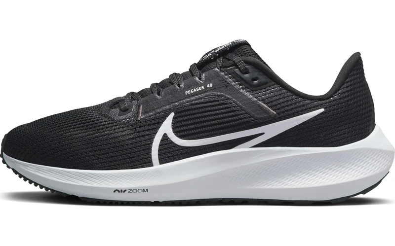 NIKE Women's Air Zoom Running Shoe, Black White Anthracite, 7 UK