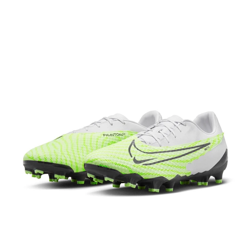 NIKE Phantom Soccer Shoe Barely Volt Gridiron Barely Gr 11
