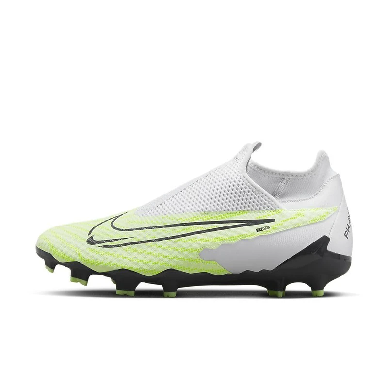 NIKE Men's Phantom Soccer Shoe, Barely Volt Gridiron Barely Gr, 12 UK