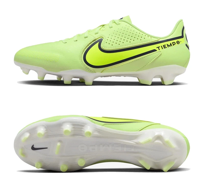 NIKE Men's Academy Soccer Shoe, Barely Volt Volt Summit White, 8 UK
