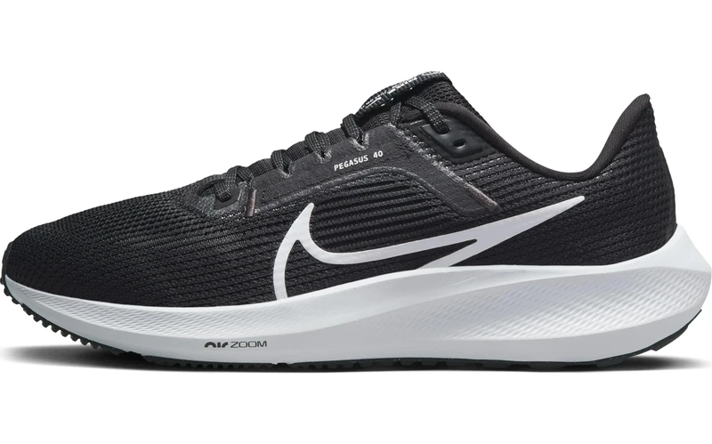 NIKE Women's Air Zoom Running Shoe, Black White Anthracite, 8.5 UK