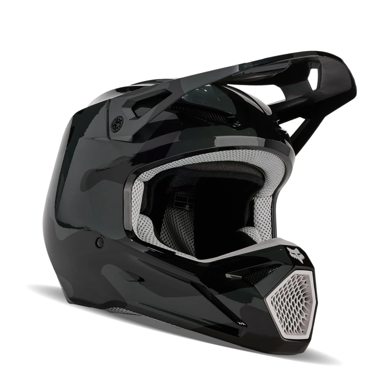 Fox V1 BNKR BLACK CAMO L HELMET