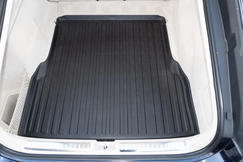 Premium Cargo Liner for Mercedes-Benz EQS 450 2022-2023 - 100% Protection - Custom Fit Car Trunk Mat - All-Season Black Cargo Mat - 3D Shaped Laser Measured Trunk Liners for Mercedes-Benz EQS 450+