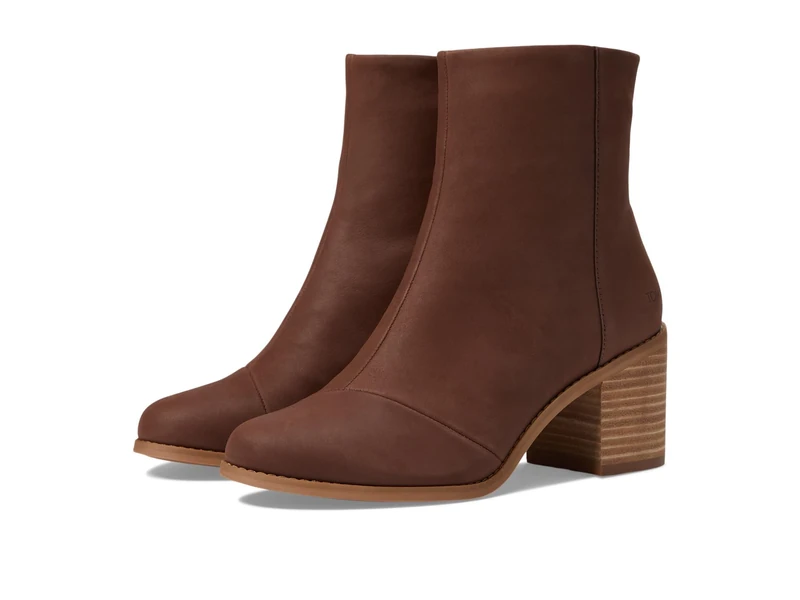 TOMS EVELYN Womens Boots Chestnut