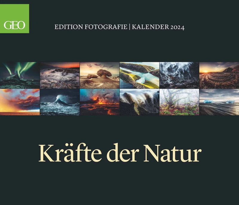 GEO Edition: Forces of Nature 2024 Wall Calendar Poster Calendar 70 x 60 cm Medium
