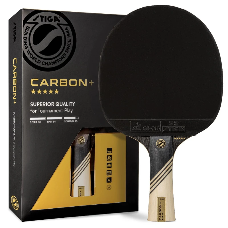 STIGA Carbon+ Racket - Image 1