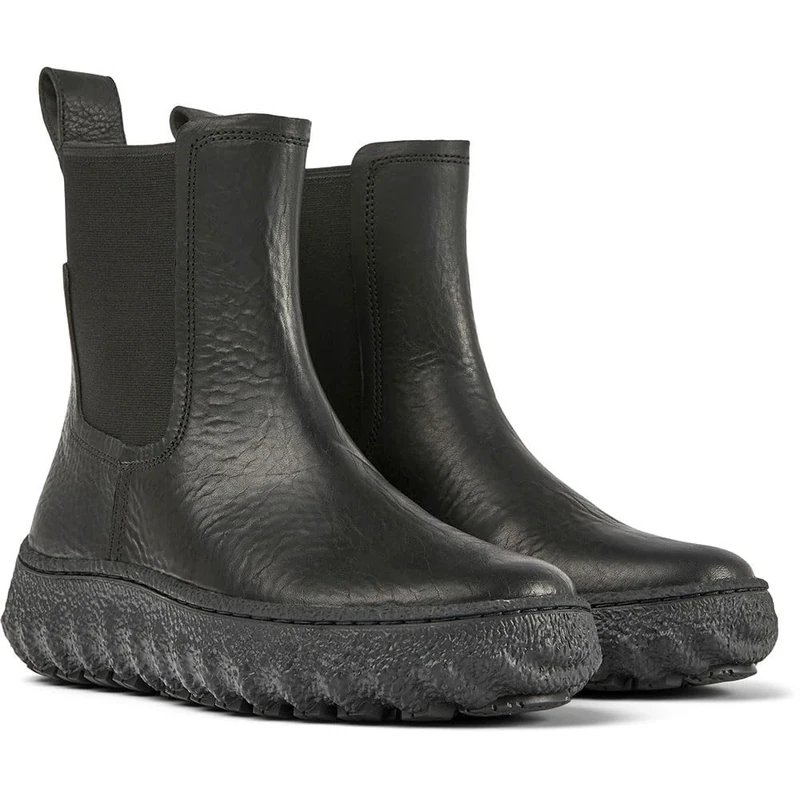 Camper Women's Modern Chelsea Boot, Black, 5 UK