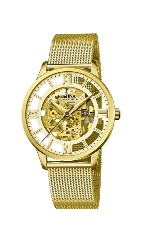Festina Analog F20667/1, Gold, Bracelet