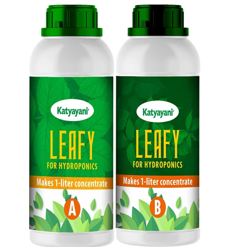 Katyayani Hydroponic Nutrients Leafy A+B - 400L Solution for All Plants - Image 1