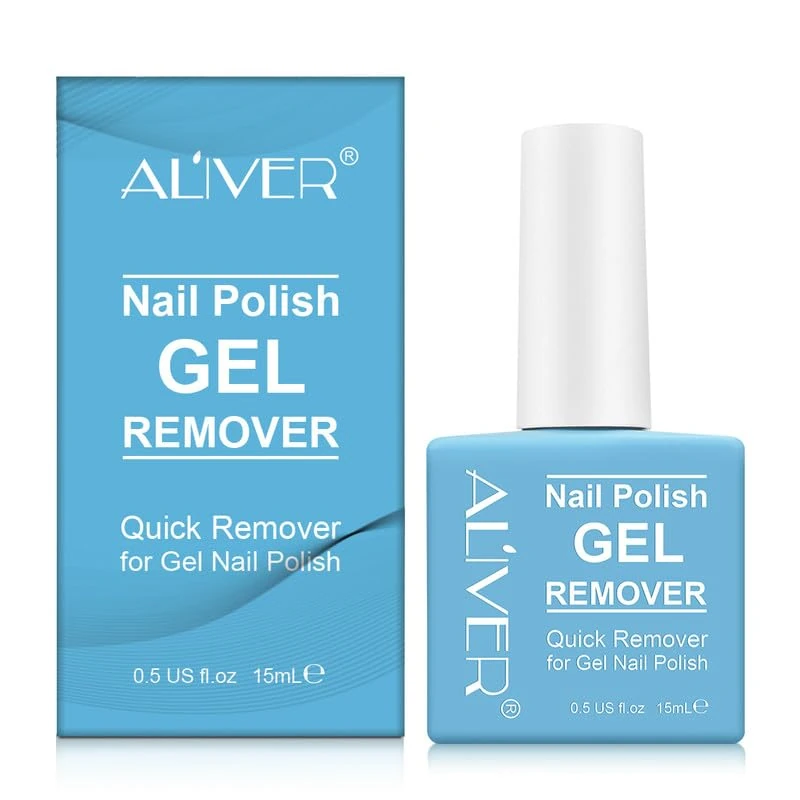 Gel Nail Polish Remover, Fast Gel Polish Remover, Easily Removes Nail Polish within 2-4 Minutes - No Need for Foil, Soaking or Wrapping,15ml