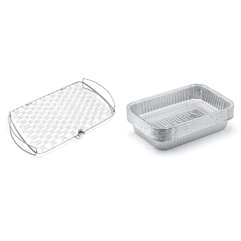 Weber Deluxe Grilling Basket - Stainless Steel BBQ Basket