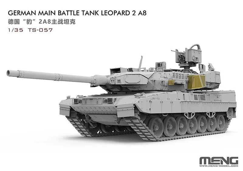 Meng 914423-1/35 Leopard 2A8 Scale 1:35