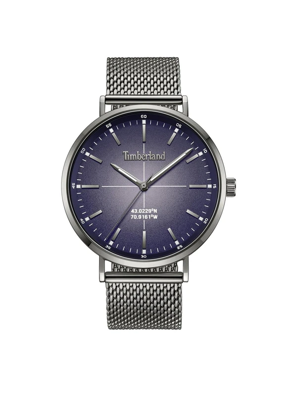 Timberland Rangeley Men's Silver Watch with Steel Strap Case Diameter 42 mm TDWGG2231104, Silver, Modern - Image 1