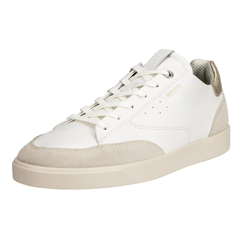 ECCO Women's Ecco Street LiteShoes, Limestone White Pure Whte Gold, 8-8.5 UK