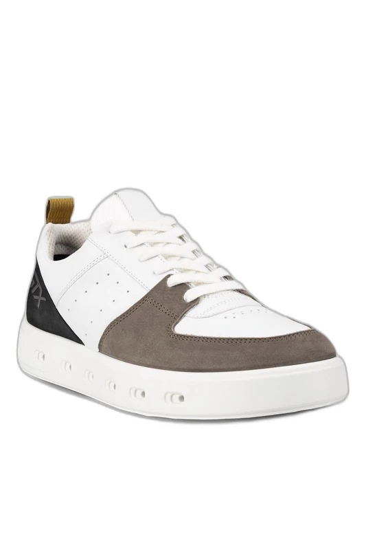 ECCO Men's Street 720, Dark Clay White Black, 8 UK