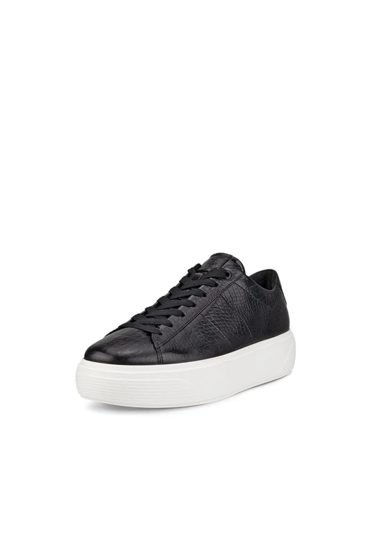 ECCO Women's Street Platform Shoes, Black, 2.5-3 UK